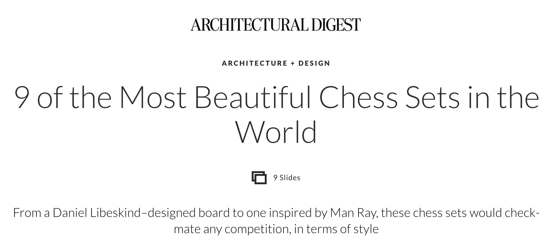 Most Beautiful Chess Sets in the World