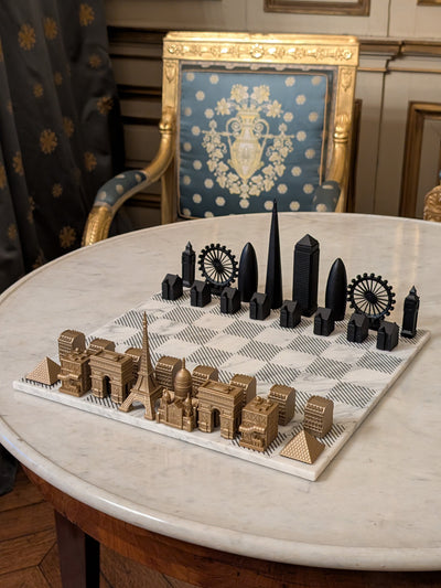 Skyline Chess in the British Ambassador's Residence in Paris