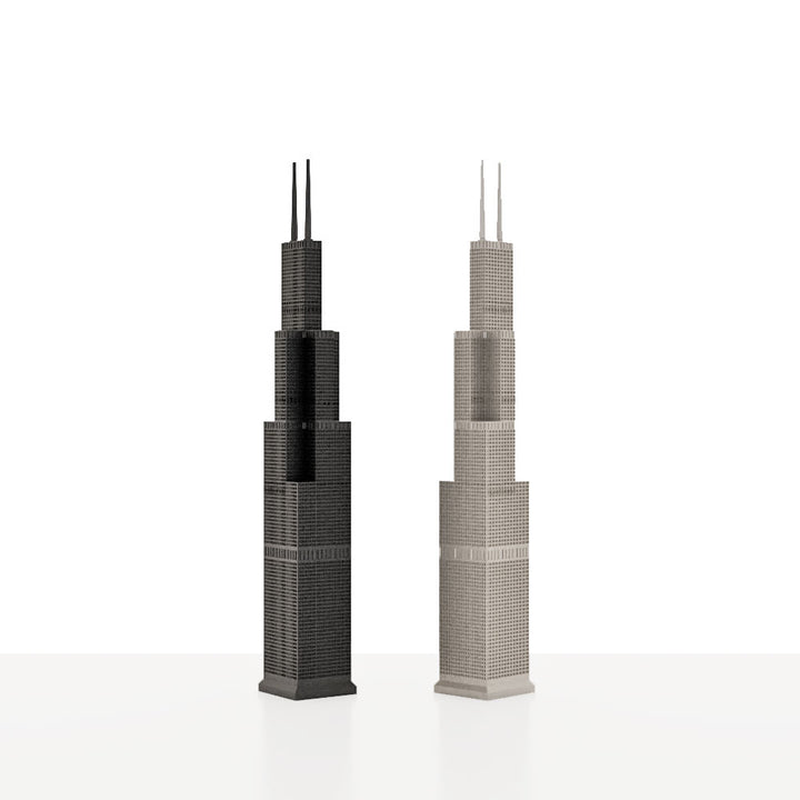 Skyline Chess, Replacement King, New York, Steel, Side View