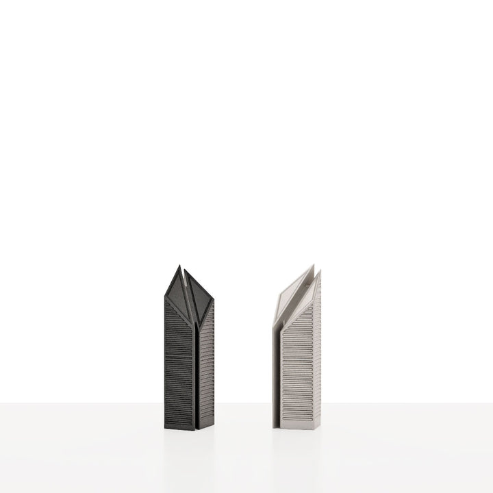 Skyline Chess, Replacement Pieces, New York, Steel Metal, Side View, Queen Piece