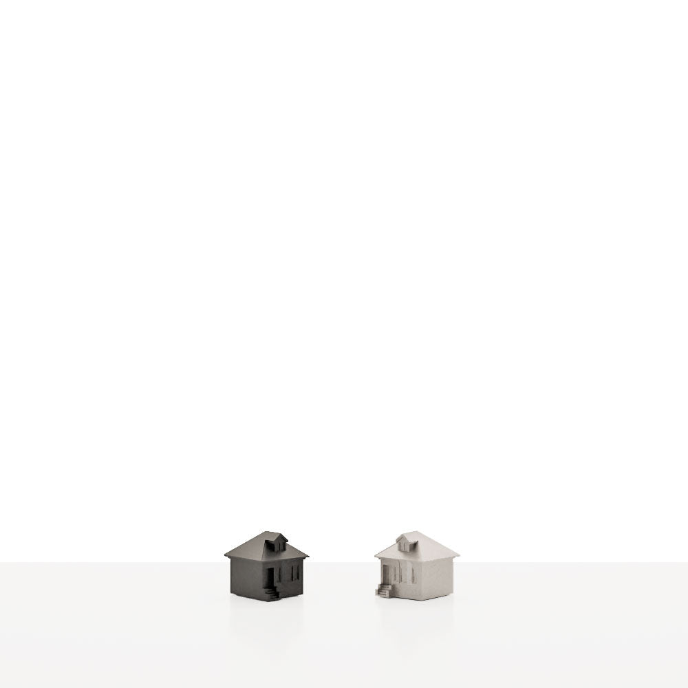 Skyline Chess, Rook Replacement Piece, New York, Steel Metal, Side View