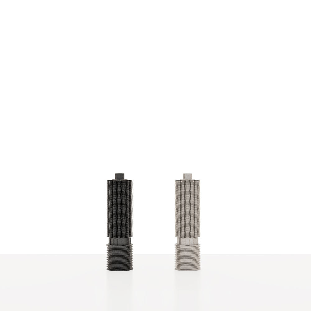 Skyline Chess, Replacement Pieces Bishop, Chicago, Steel Metal, Side View