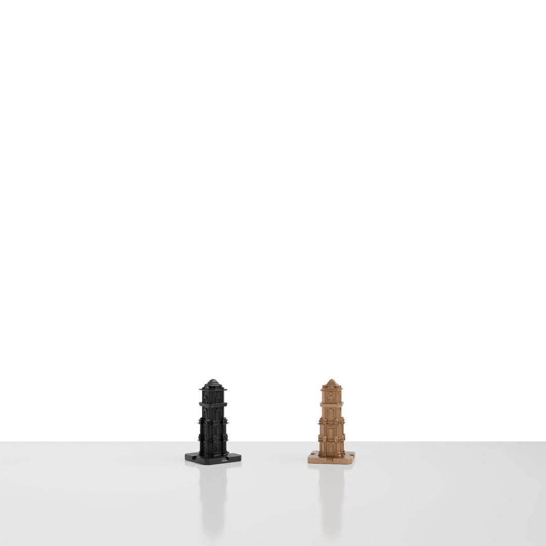 Skyline Chess, Replacement Bishop, Istanbul, Bronze, Side View