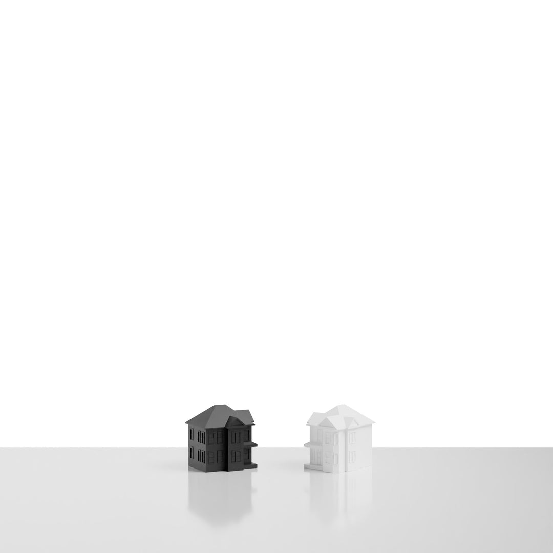 Skyline Chess, Replacement Rook, Los Angeles, Acrylic, Side View