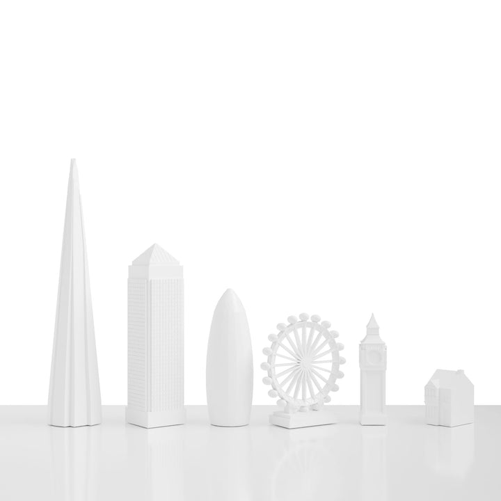 Skyline Chess, Replacement Pieces, London, Acrylic, Side View
