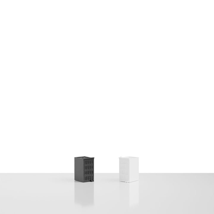Skyline Chess, Replacement Piece Rook, New York, Acrylic, Side View