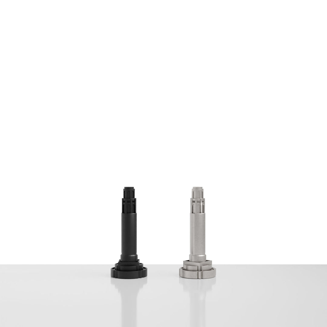 Skyline Chess, Replacement Pieces Bishop, Doha, Steel Metal, Side View