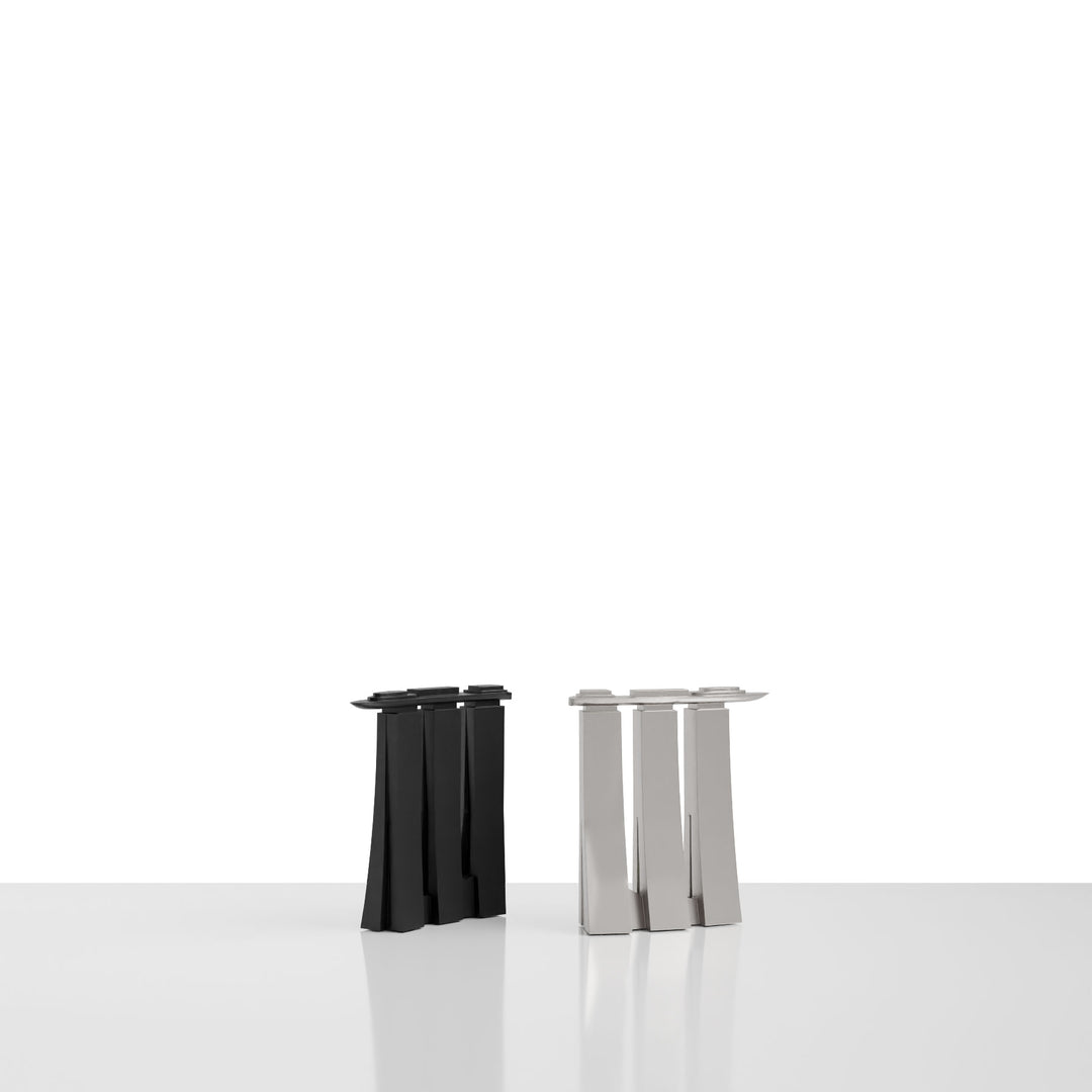 Skyline Chess, Replacement Pieces Queen, Tokyo, Steel Metal, Side View