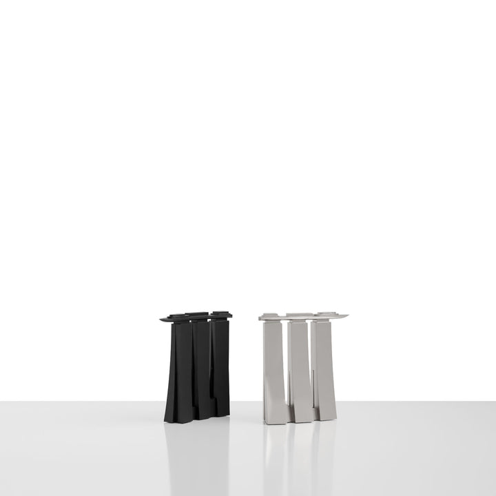 Skyline Chess, Replacement Pieces Queen, Tokyo, Steel Metal, Side View