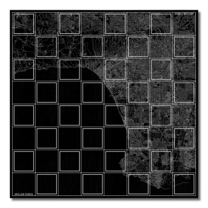 City Map Playing Board