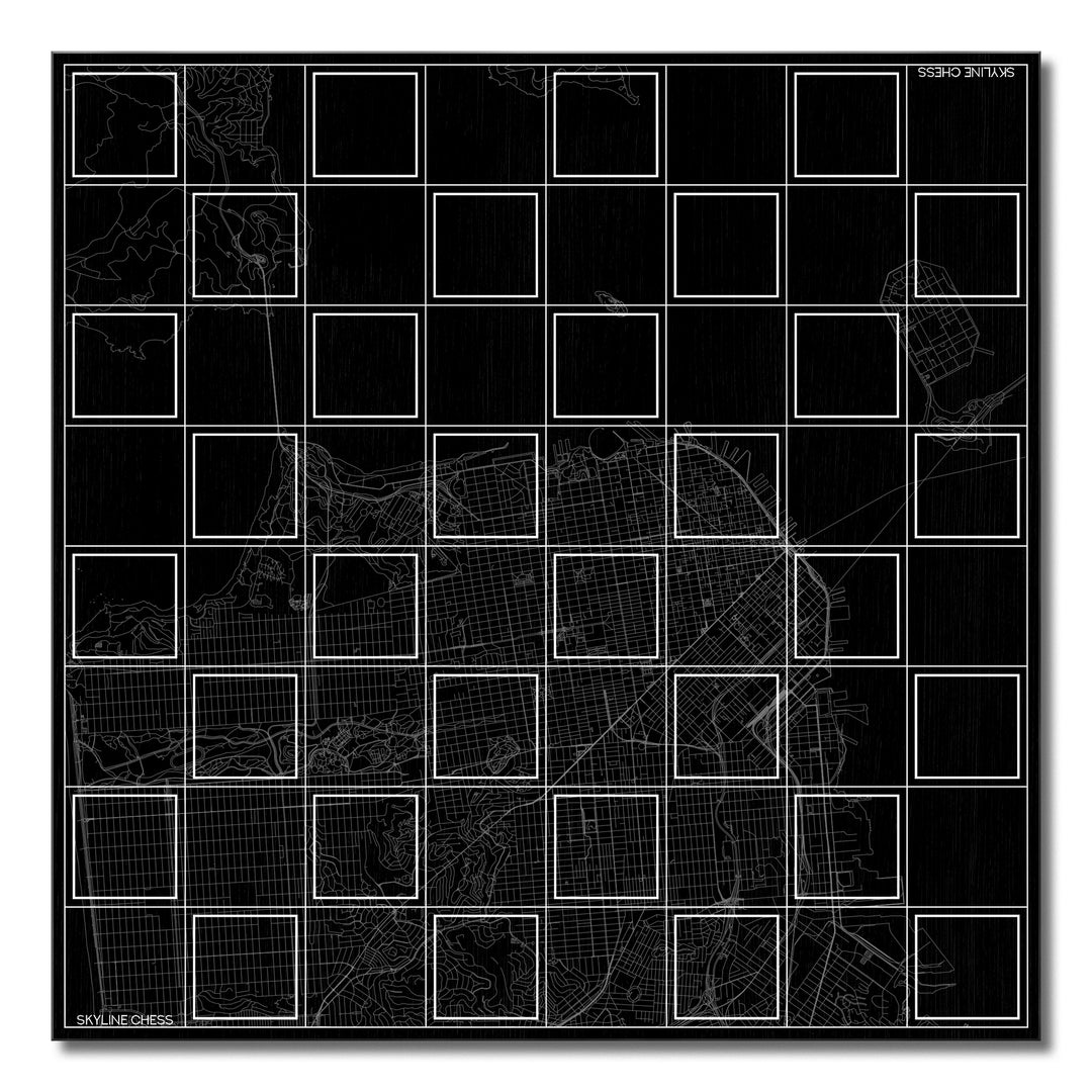 City Map Playing Board