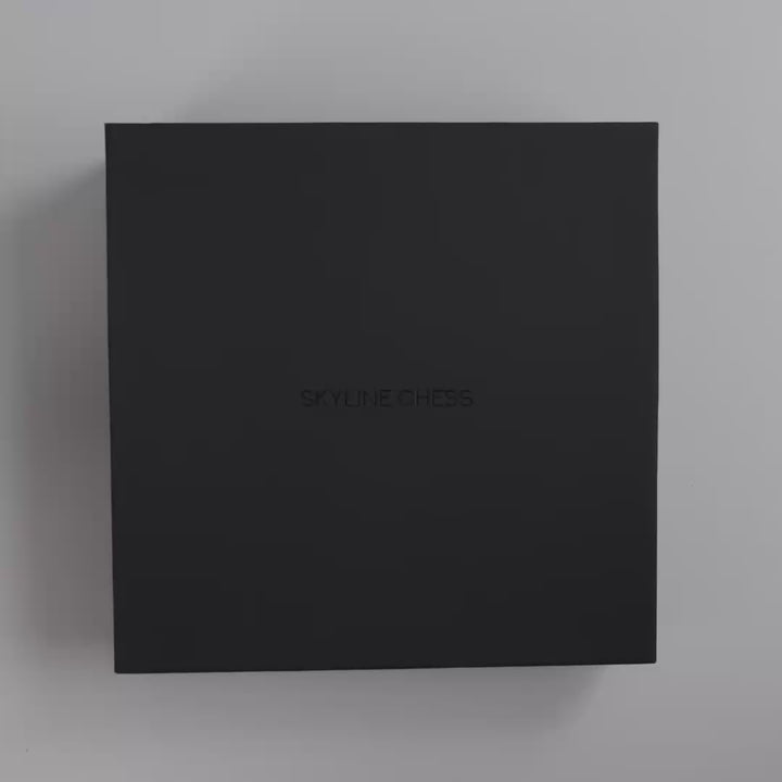 Skyline Chess Dubai Chess Set Bronze Unboxing Video