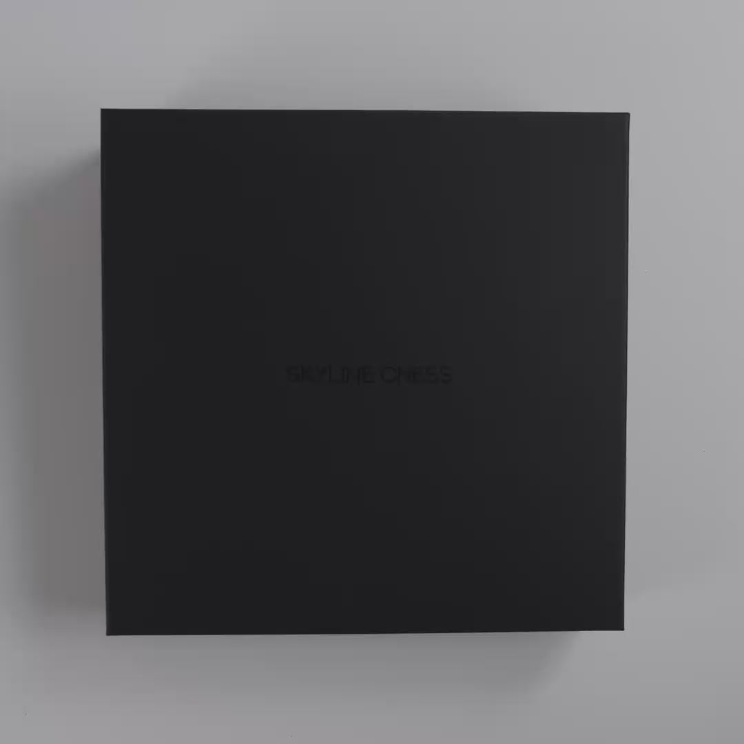 Skyline Chess Istanbul Chess Set Steel Metal Unboxing Video