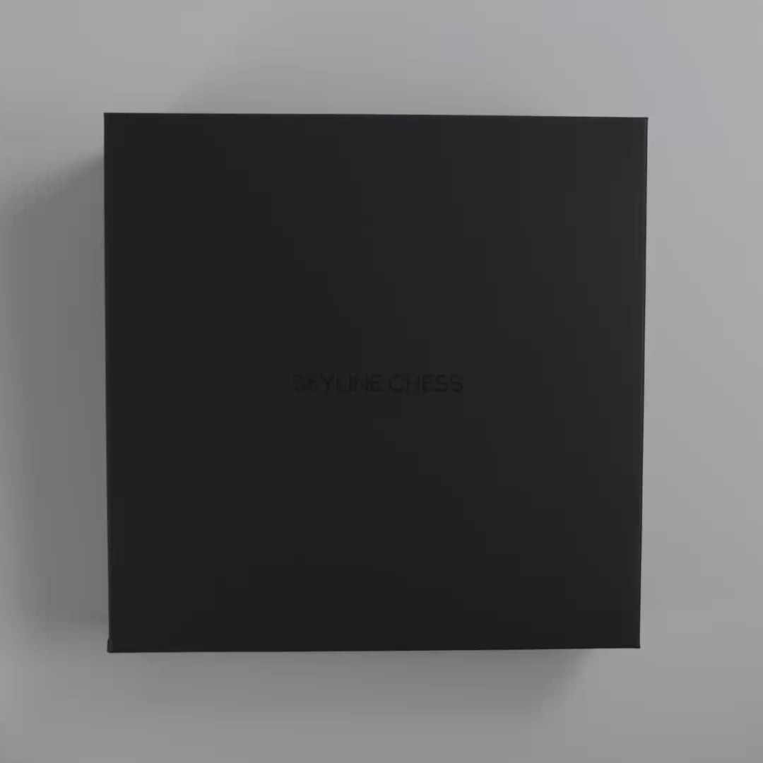 Skyline Chess Tokyo Chess Set Acrylic Unboxing Video