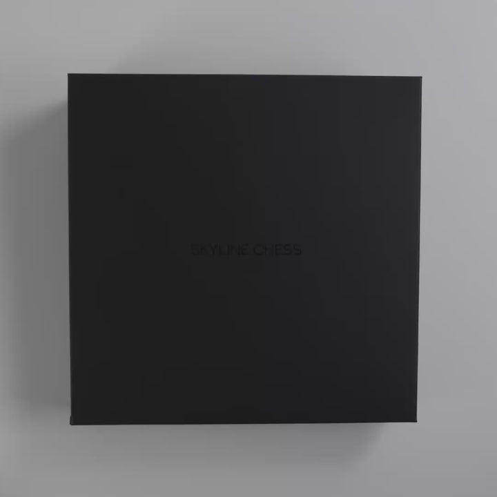 Skyline Chess Tokyo Chess Set Acrylic Unboxing Video