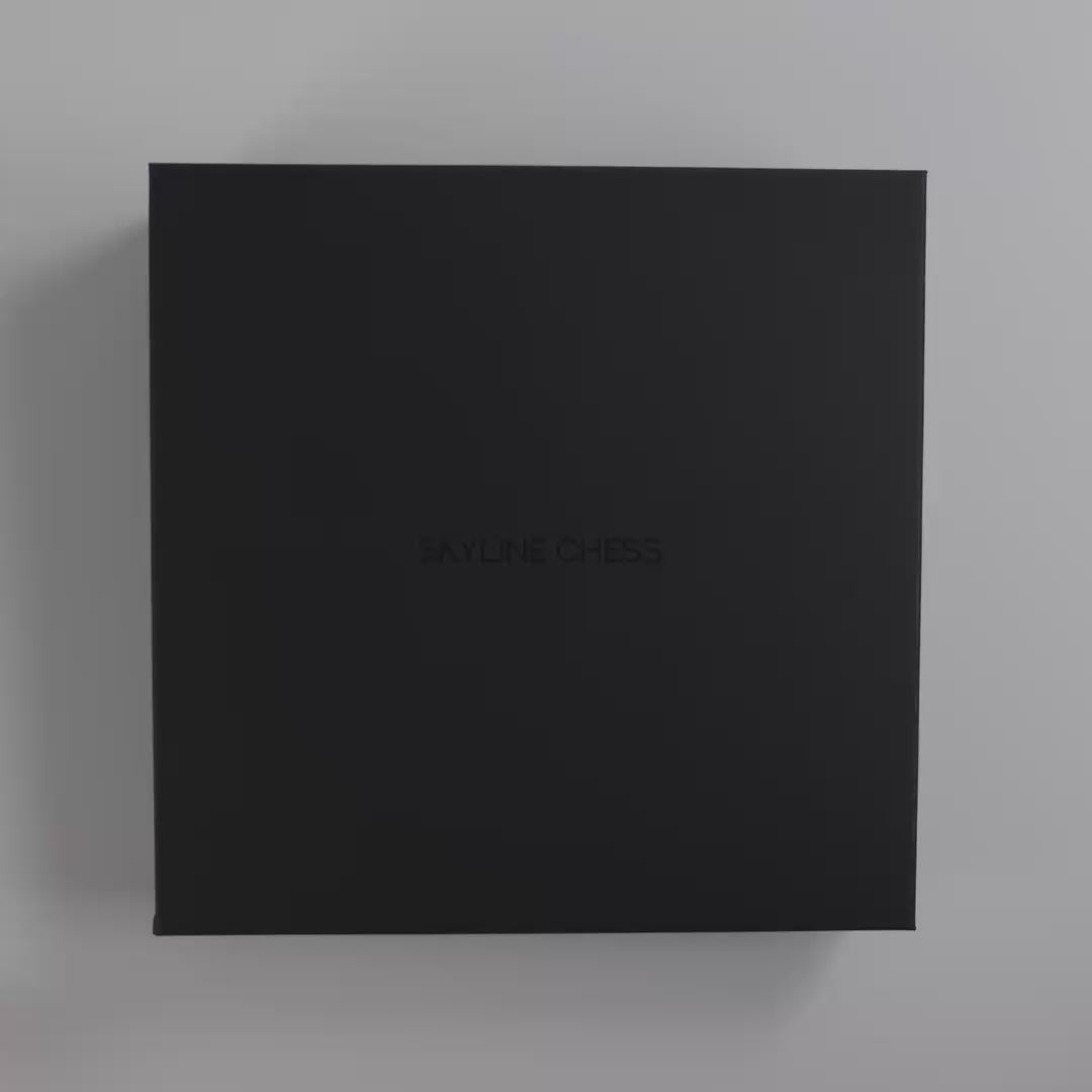 Skyline Chess London Chess Set Acrylic Unboxing Video