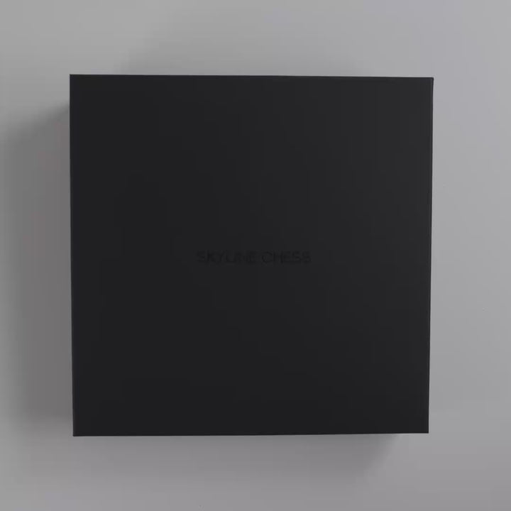 Skyline Chess Singapore Chess Set Steel Metal Unboxing Video