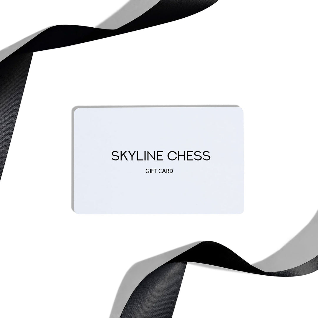 Skyline Chess Gift Card, Front View